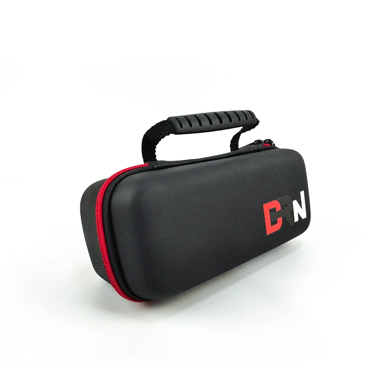 Outdoor EVA Audio Storage Bag Black Speaker Flight Case Travel Wireless Speaker Case With Pocket details