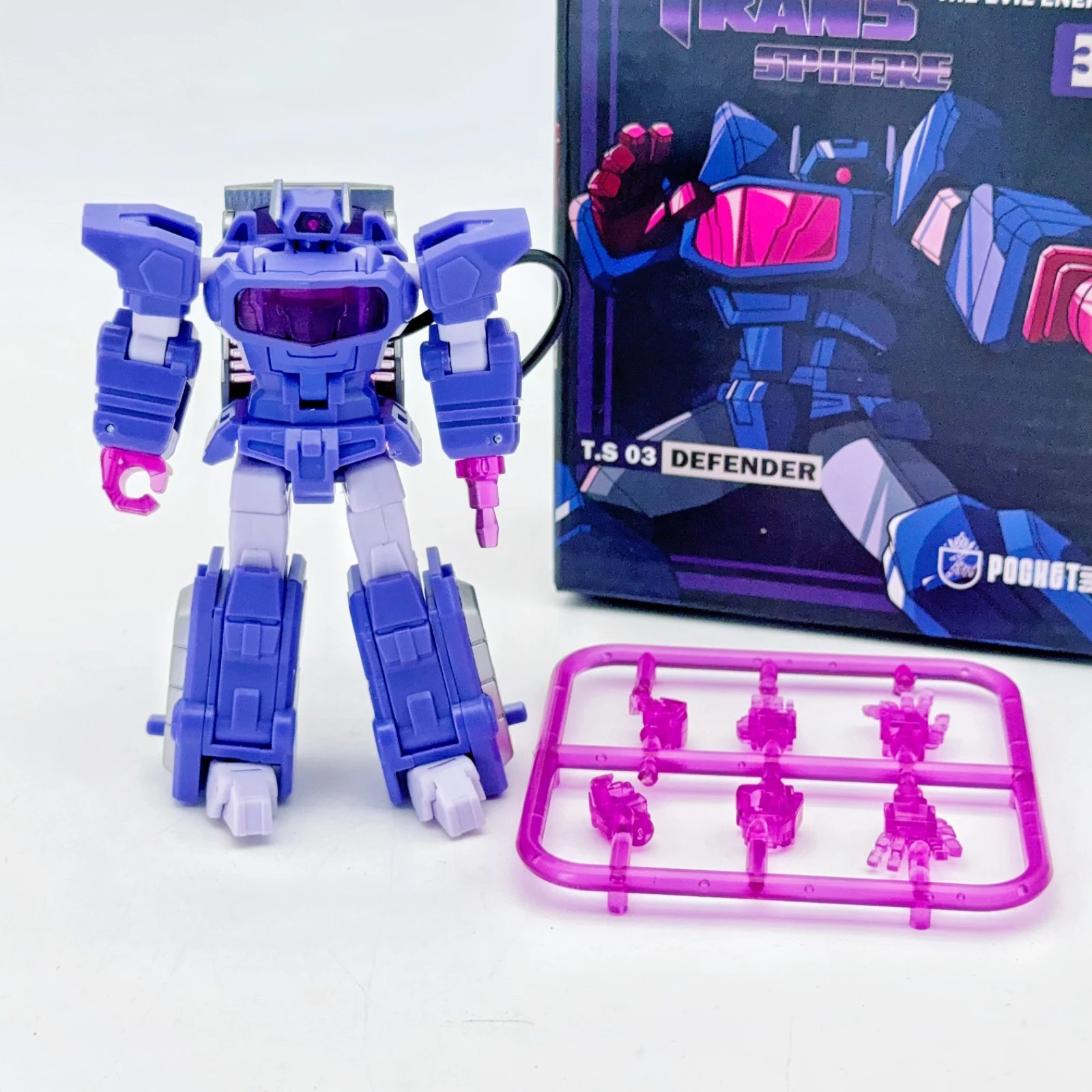 New PocketToys Transformation PT-03 PT03 Shockwave Pocket War KO