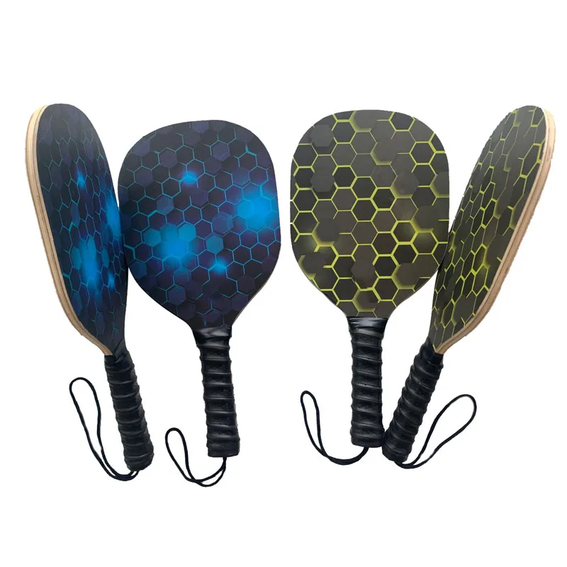 Uniker Wooden Pickleball Paddle Set Table Tennis Wood Racket Ultra