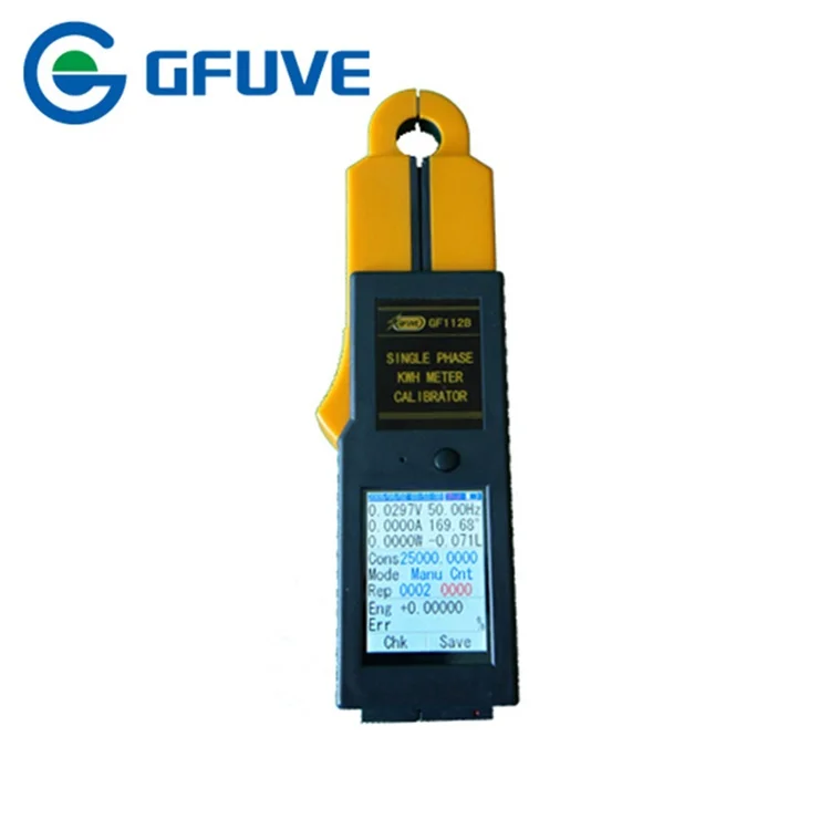 GFUVE GF112B Handheld Single Phase kWh Meter Calibrator With Scanning Head