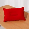 Almohada cuadrada pequeña roja grande-3824cm