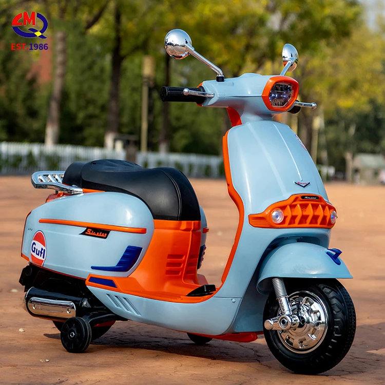 Cheap New Model LED Flashing 2 Wheels With Music Kids Baby Electric Motorcycle for Children