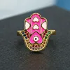 pink hand/A