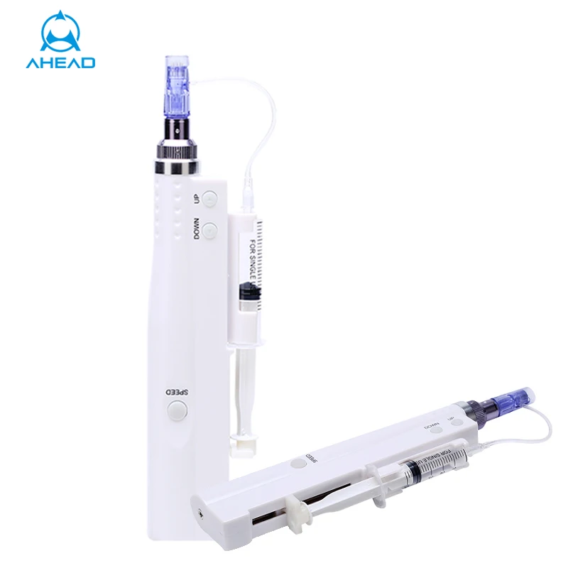 Мини-дермапен F8 2 в 1 с микроиглами для домашнего использования, Электрическая Микро-игла для ухода за кожей