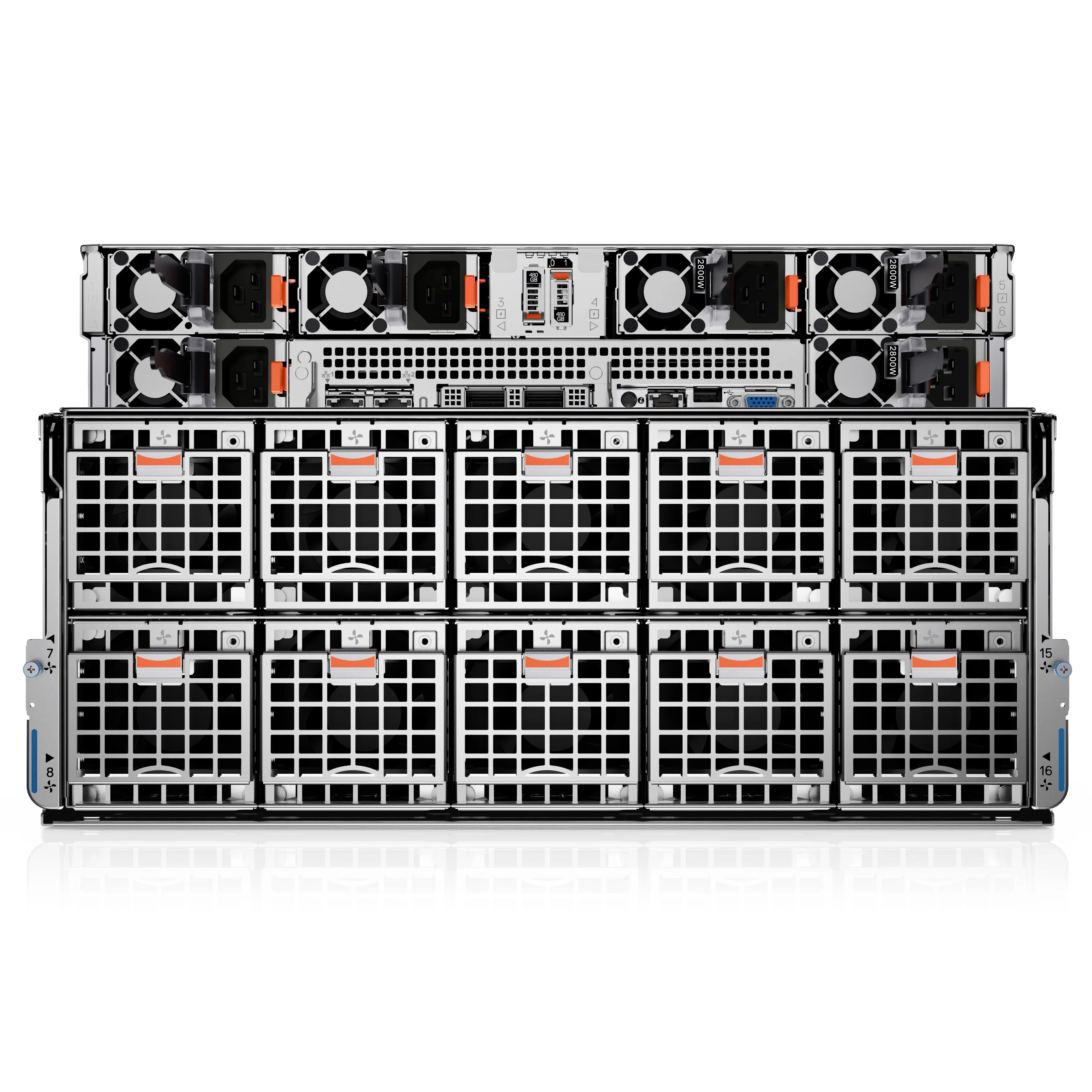 XE9680 8 GPU Server Case Intel Xeon Scalable Processors DELLs PowerEdge XE9680 Rack GPU Server