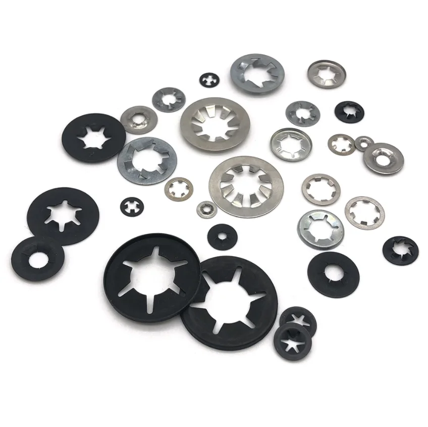 Self Locking Star Lock Washer Stainless Steel Dome Star Shaped Lock Washer/fender Washer Buy