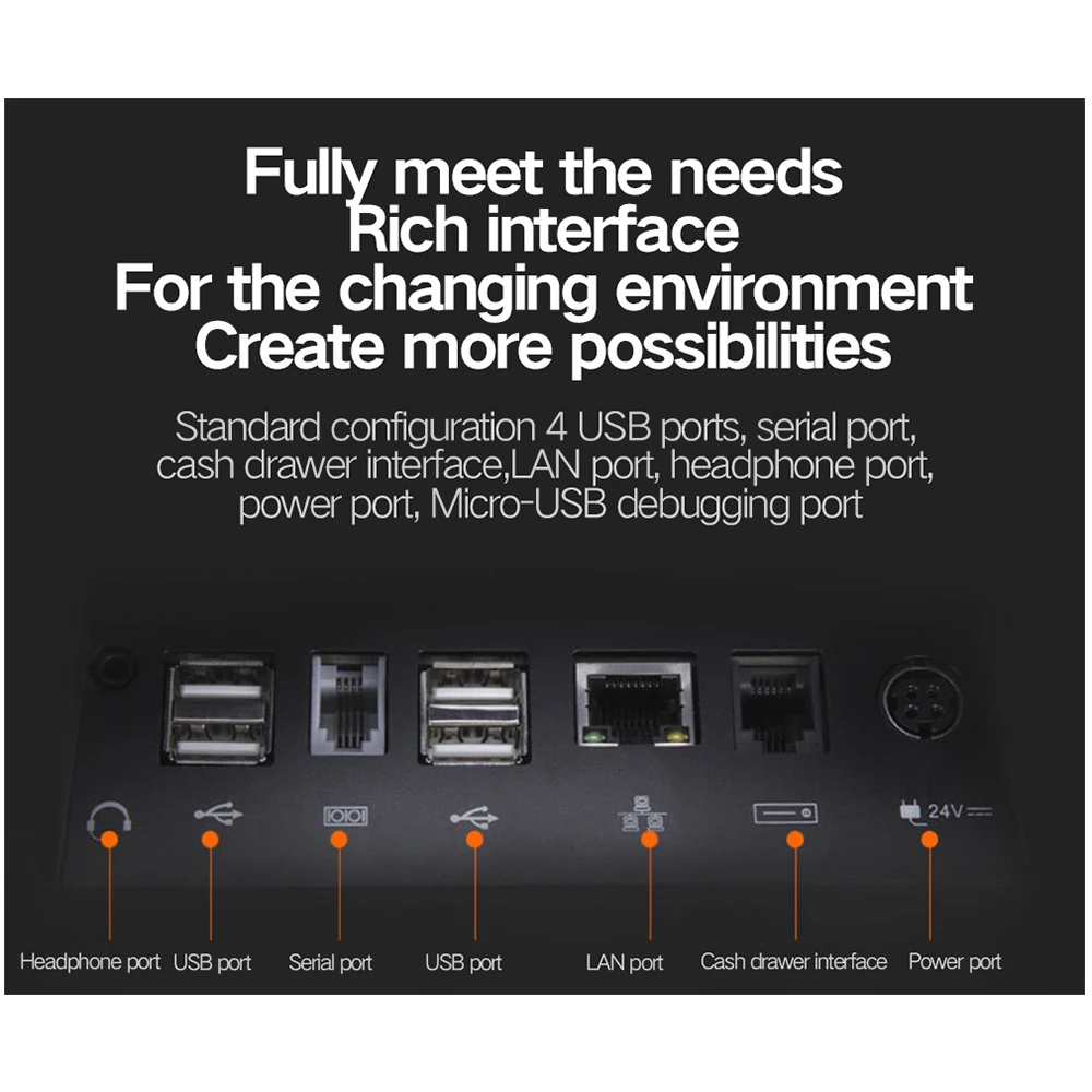 レジSunmi T2 mini Android 7.1 OS IPS Wi-Fiオールインワンタッチ