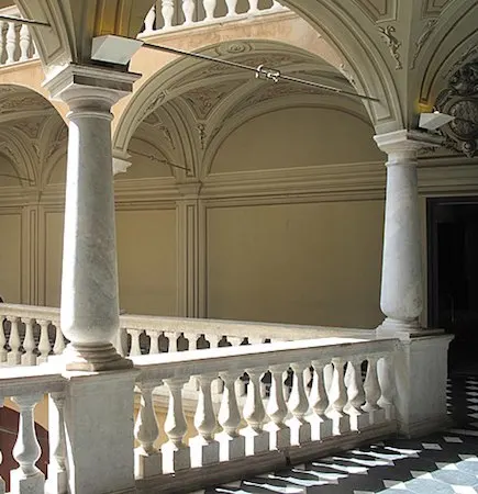 Roman Style White Marble Railing Balustrade Stone Columns Balustrade ...