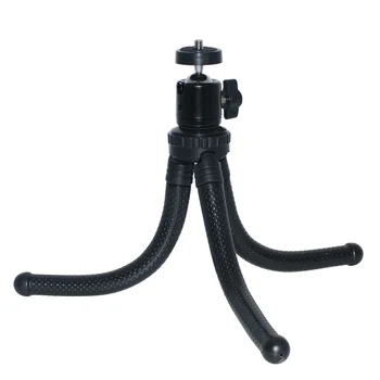 Kaliou Octopus Tripod With Ball Head Flexible Ring Light Tripod for Smart Phone Camera DSLR Projector Ring Light Stand detail image
