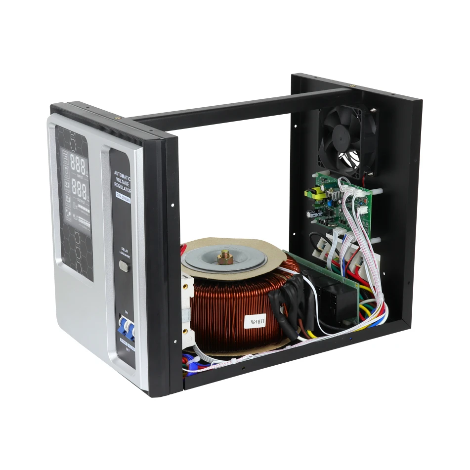 Reliable 3kVA 5kVA Single Phase AC Voltage Stabilizer for Home Air Conditioner and Office Machines