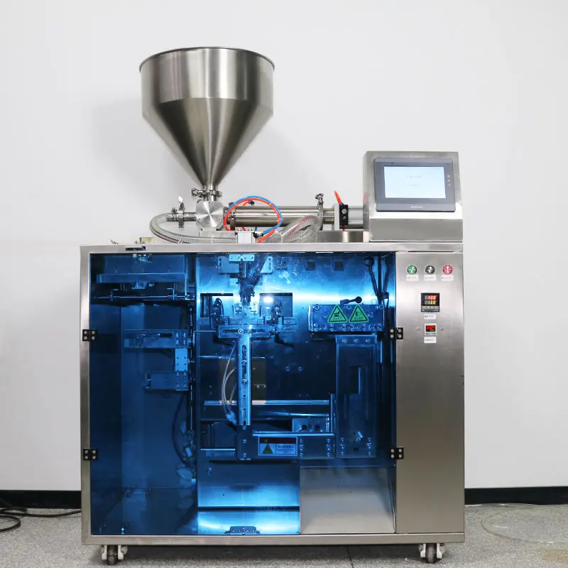 Automatic Juice Kiwi Juice Ketchup Milk Sauce Paste Stand up Pouch Premade Bag Filling Packaging Machine Doypack Packing Machine