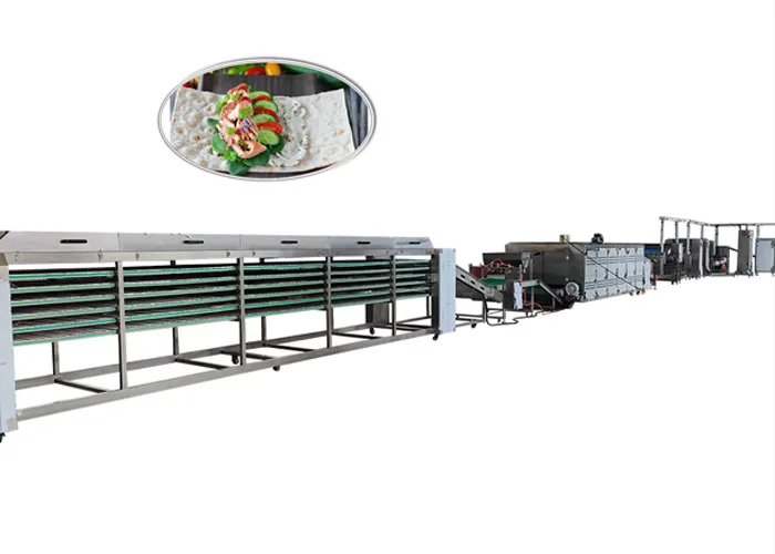 Полностью автоматическая линия по производству жамарки tortilla chapati