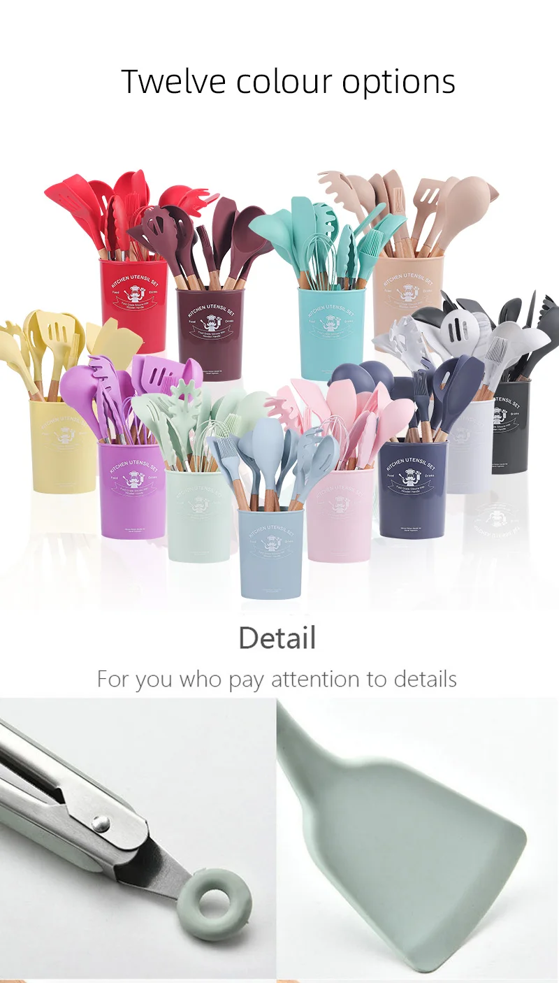 Wholesale Kitchen Accessories Cooking Tools Kitchenware Silicone