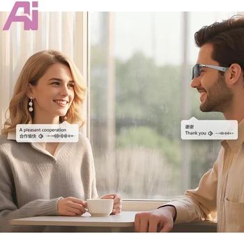 YJ009A    AI Smart Glasses Support 164 Language Translation AI Translation Smart Sunglasses 98% Accuracy [no Additional Charge]
