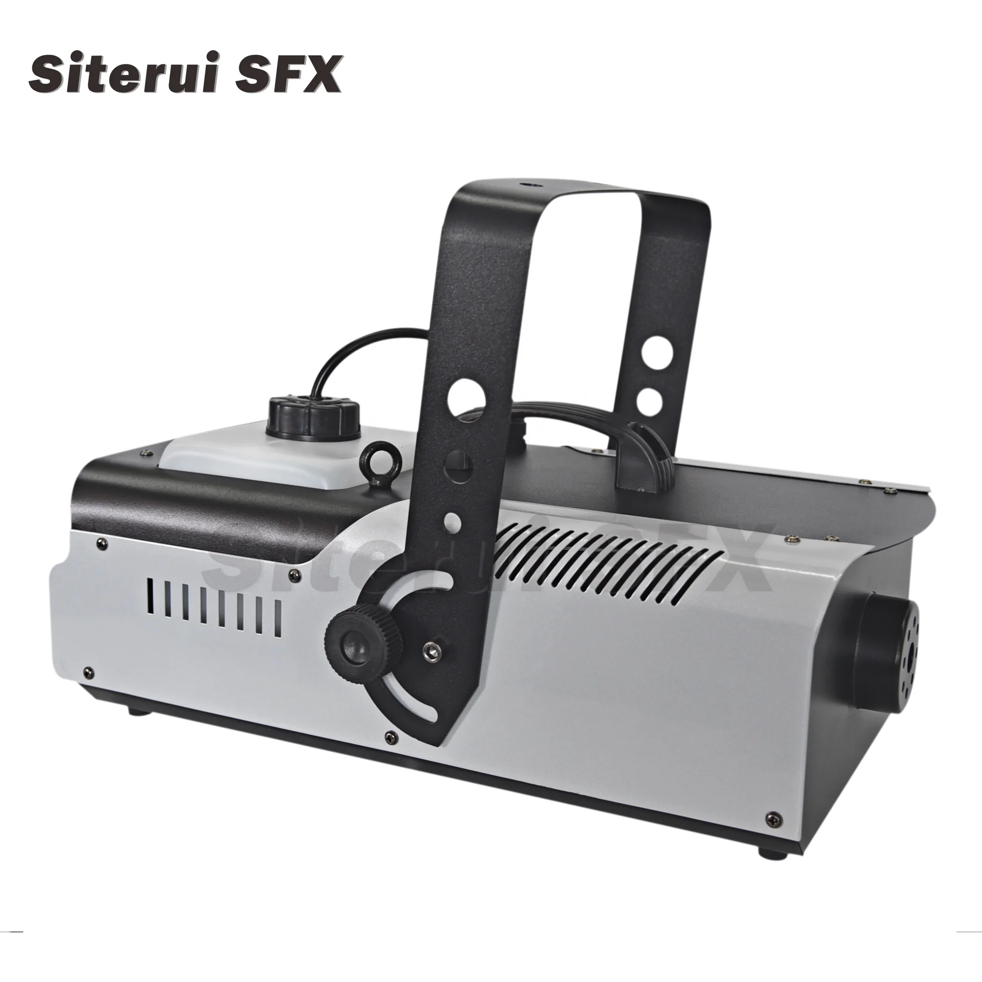 SITERUI SFX Stage Effect Disco Fog Smoke Machine Wireless Remote Control 1200W Fogger Regular Fog Machine for Stage Wedding Bars