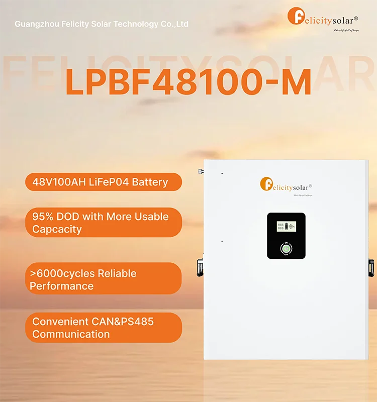 Batterie lithium Felicity 5kWh 24V benin togo