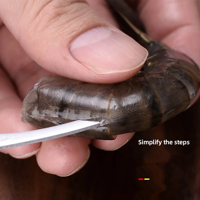 Инструмент для очистки креветок из нержавеющей стали очиститель нож дома кухонные инструменты морепродуктов