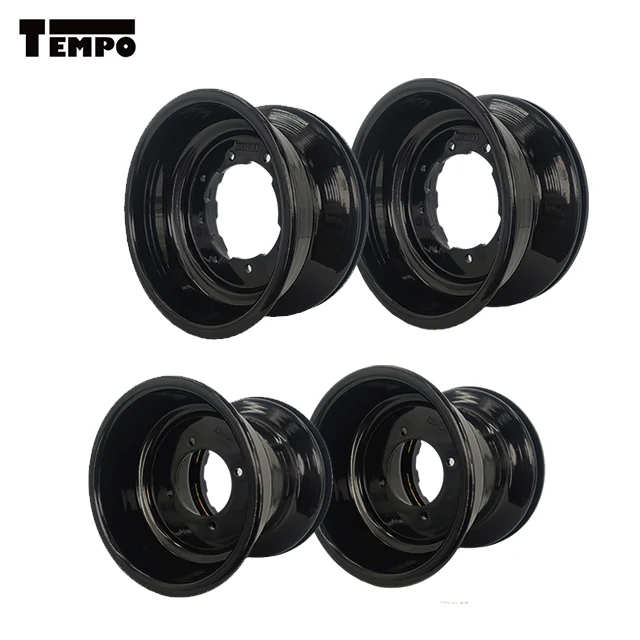 Tempo Atv Beadlock Wheel Spinning Allum. Front Rear Atv Beadlock Rim ...