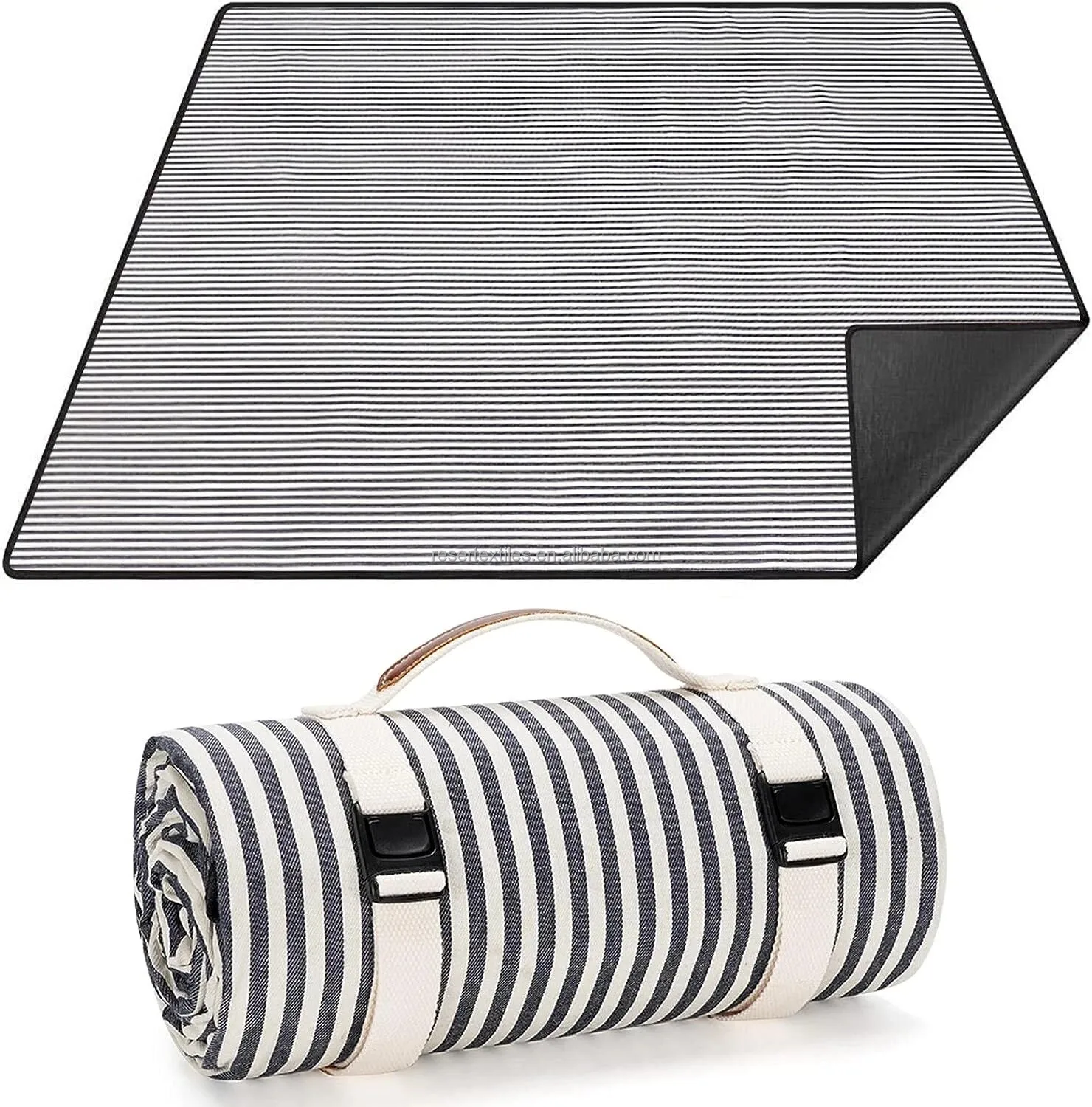 Extra Large 59''x78.7'' Dual-Layer Picnic Mat Waterproof Foldable Blanket for Outdoor Adventures