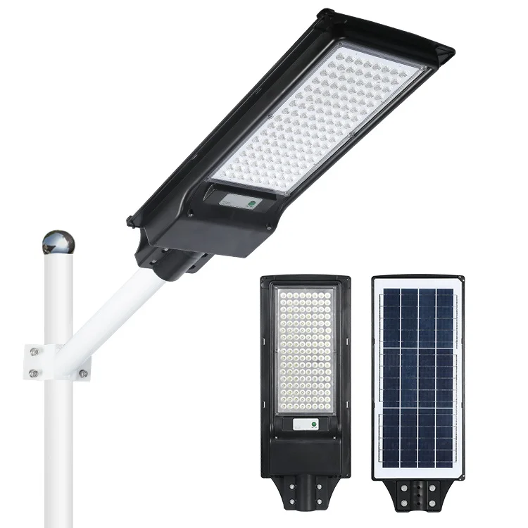 Energy Saving Outdoor Ip65 Waterproof abs 80w 120w SMD all in one integrated solar led streetlight