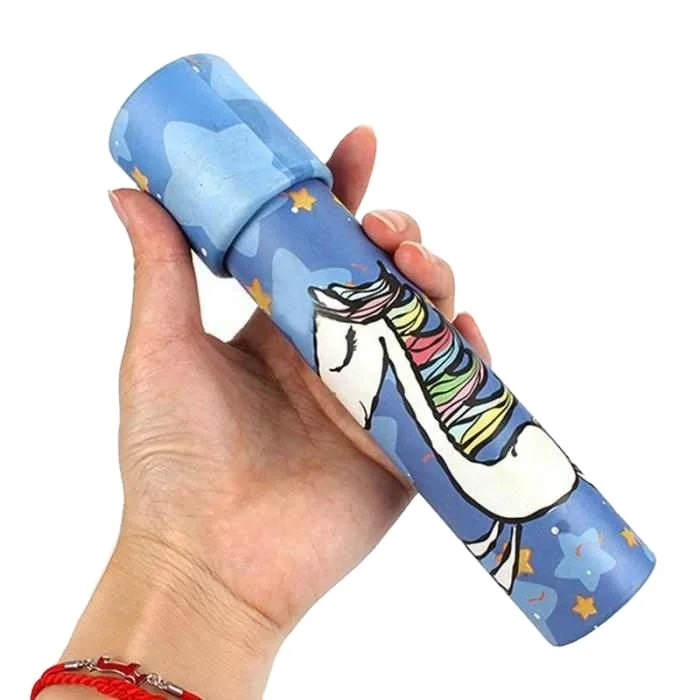 Сенсорные игрушки для детей подарок YH-17 Детские Классические калейдоскоп вращающийся Топ малышей