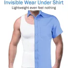 Tank Top Man Sleeveless Vest Sweat Proof Undershirts Men Tank Top Slim Undershirts