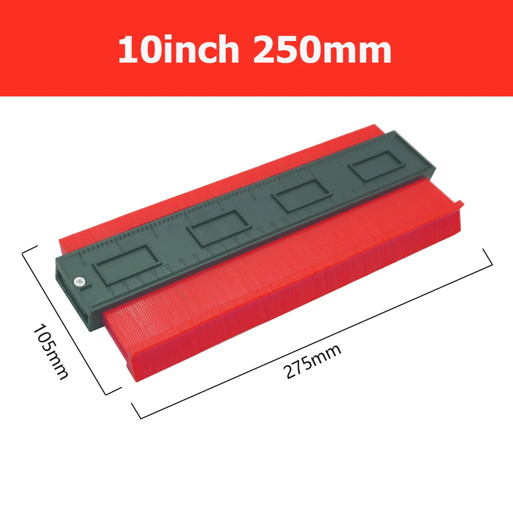 Woodworking Tool Industrial & DIY OEM ABS Plastic Contour Gauge with 0-50cm Range for Shape Marking