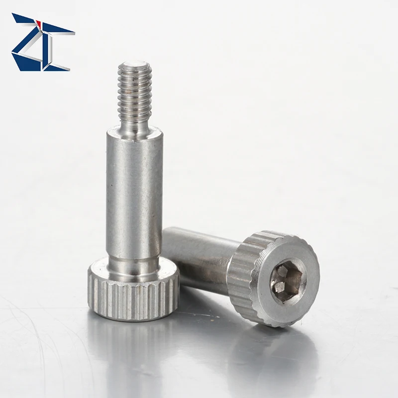 product factory wholesale shoulder length m5 thread 304 stainless steel hex socket shoulder screw-44