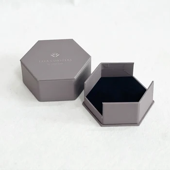 Custom hexagon ring box hexagon watch box