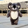 Koala inflable gris