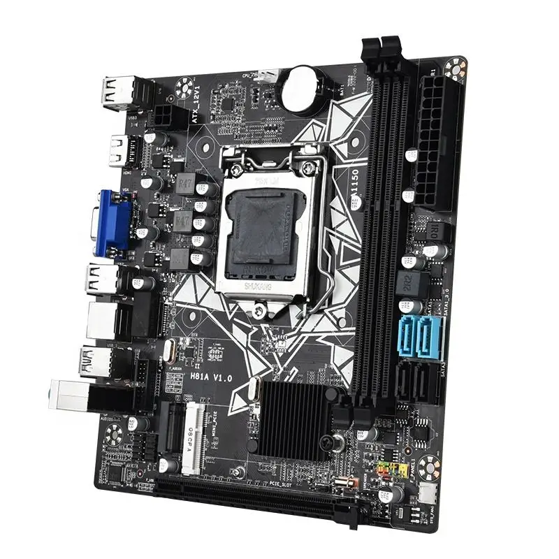 Gamer Kit H81 Motherboard Set Support I3 4130 Processor