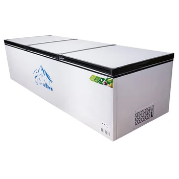 -25 Chest Freezer  830l 550l 460l Horizontal Single Temperature Home Deep Freezer Gelato Machine