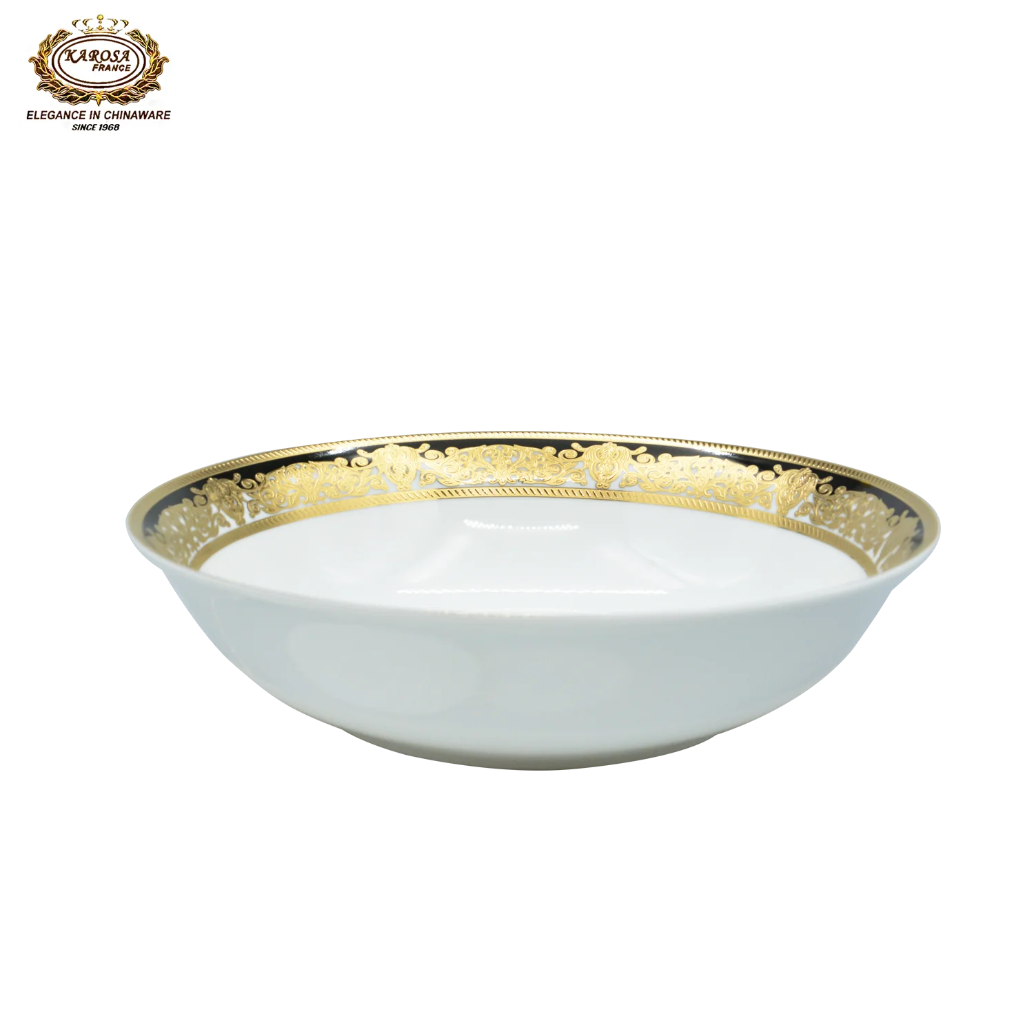 Embossed Real Gold Dinnerware Set Best Selling European Style Tableware