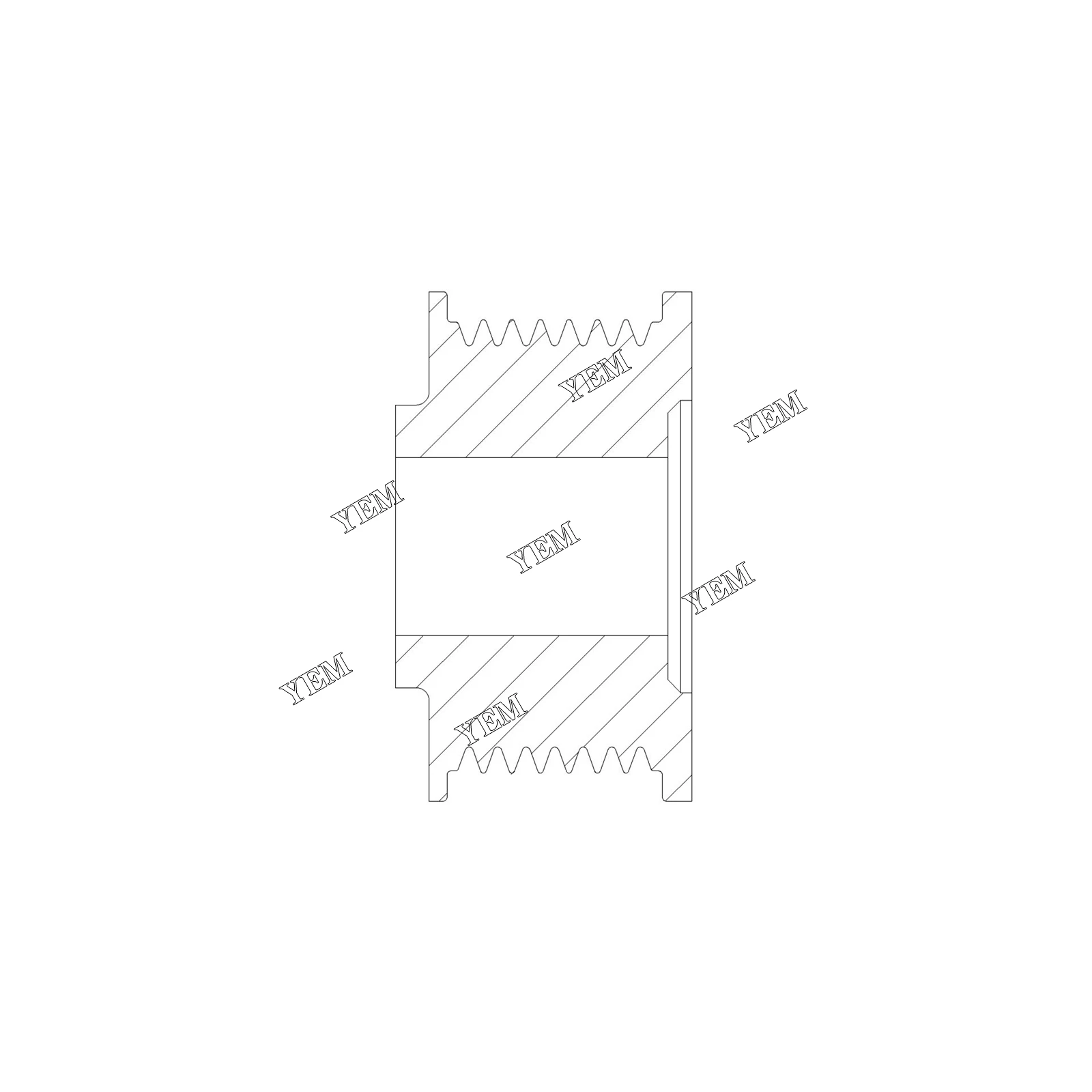 538-0432 BUSHING for Caterpillar Standard Size Engine Parts