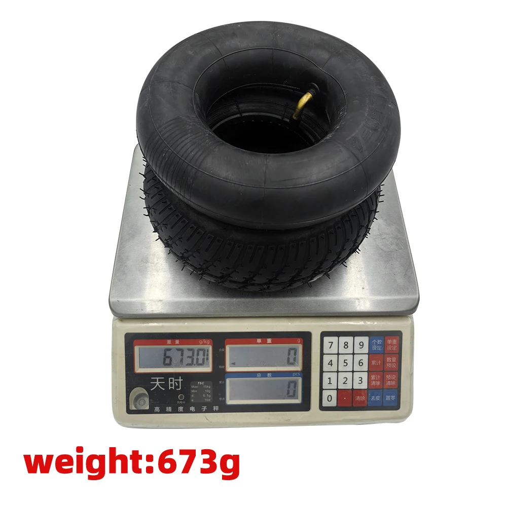 2.80/2.50-4 Off-Road Rubber Tires for Skateboard & Scooter Electric Inflation Wheel Accessories Parts