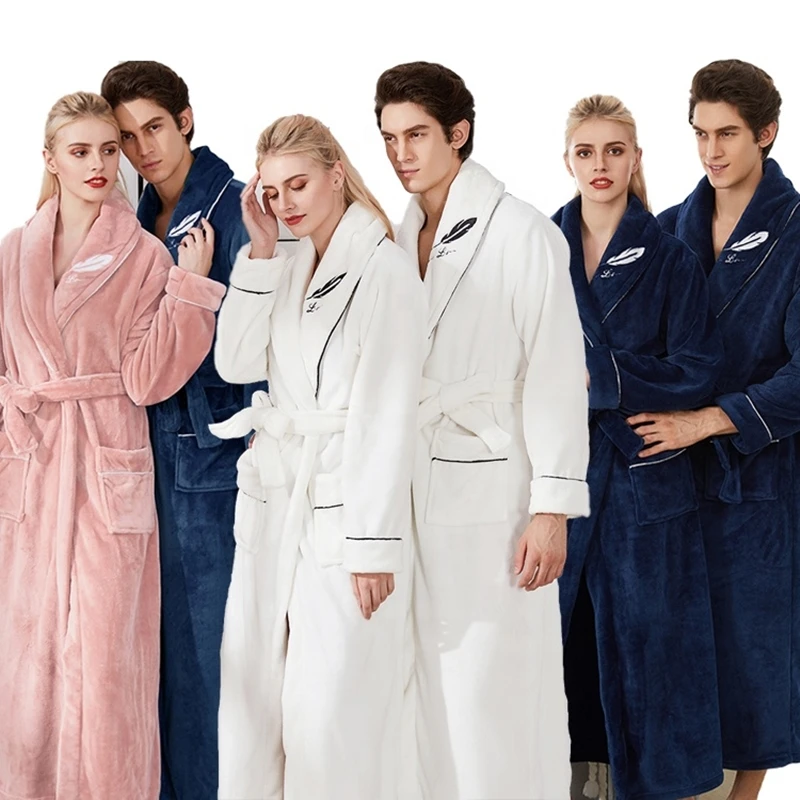 personalised waffle bathrobes