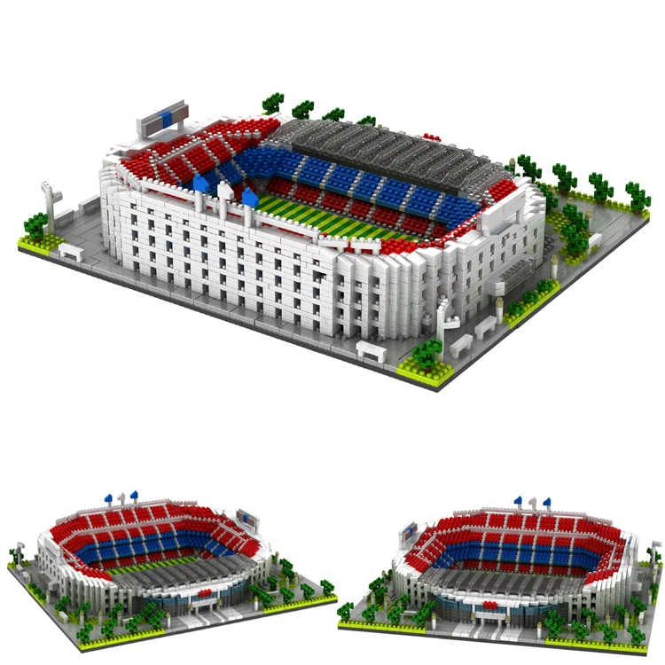 XRH Stadium LEGO 3D Football Field Assembly Block Set