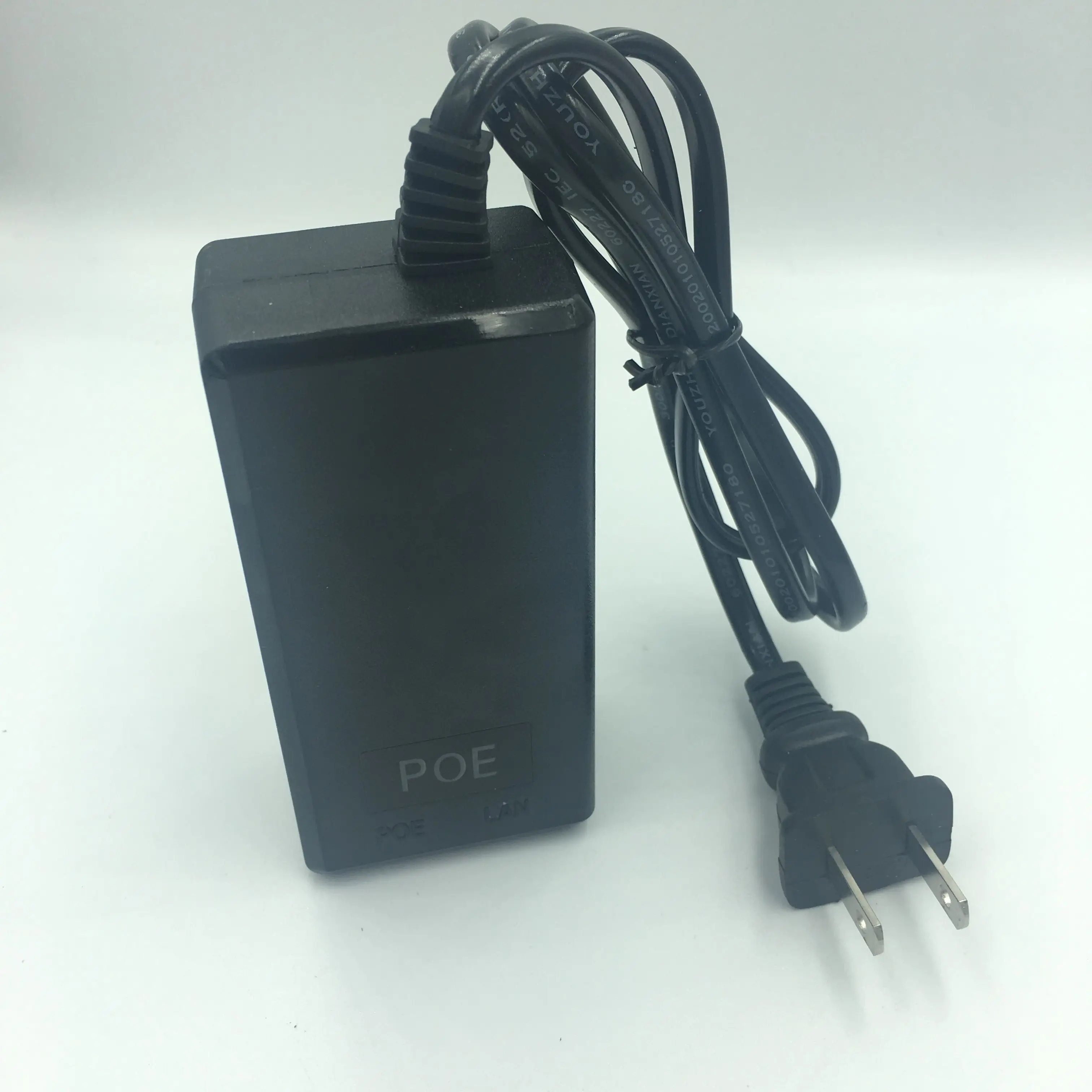 Штепсельная Вилка стандарта США, источник питания, Пассивный Инжектор poe, адаптер переменного/постоянного тока 12 В 1,5 А