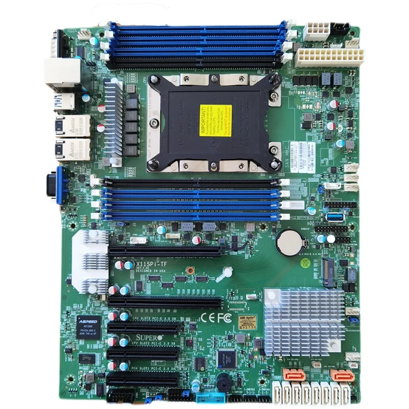 Supermicro X11SPI-TF ATX Server Motherboard for Intel Xeon LGA
