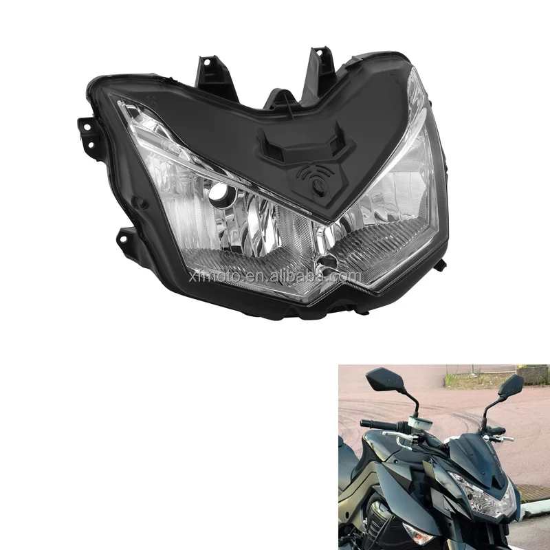 XF140169-A Black Front LED Headlight Assembly for Kawasaki Ninja