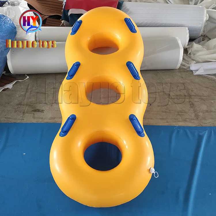 3-4 Person Pvc Water Park Rafts Water Slide Tube Family Round Tubing ...