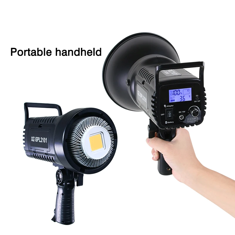 Professional 150w Portable Studio Photography Fill Light Sunlamp Film Shooting Studio Video