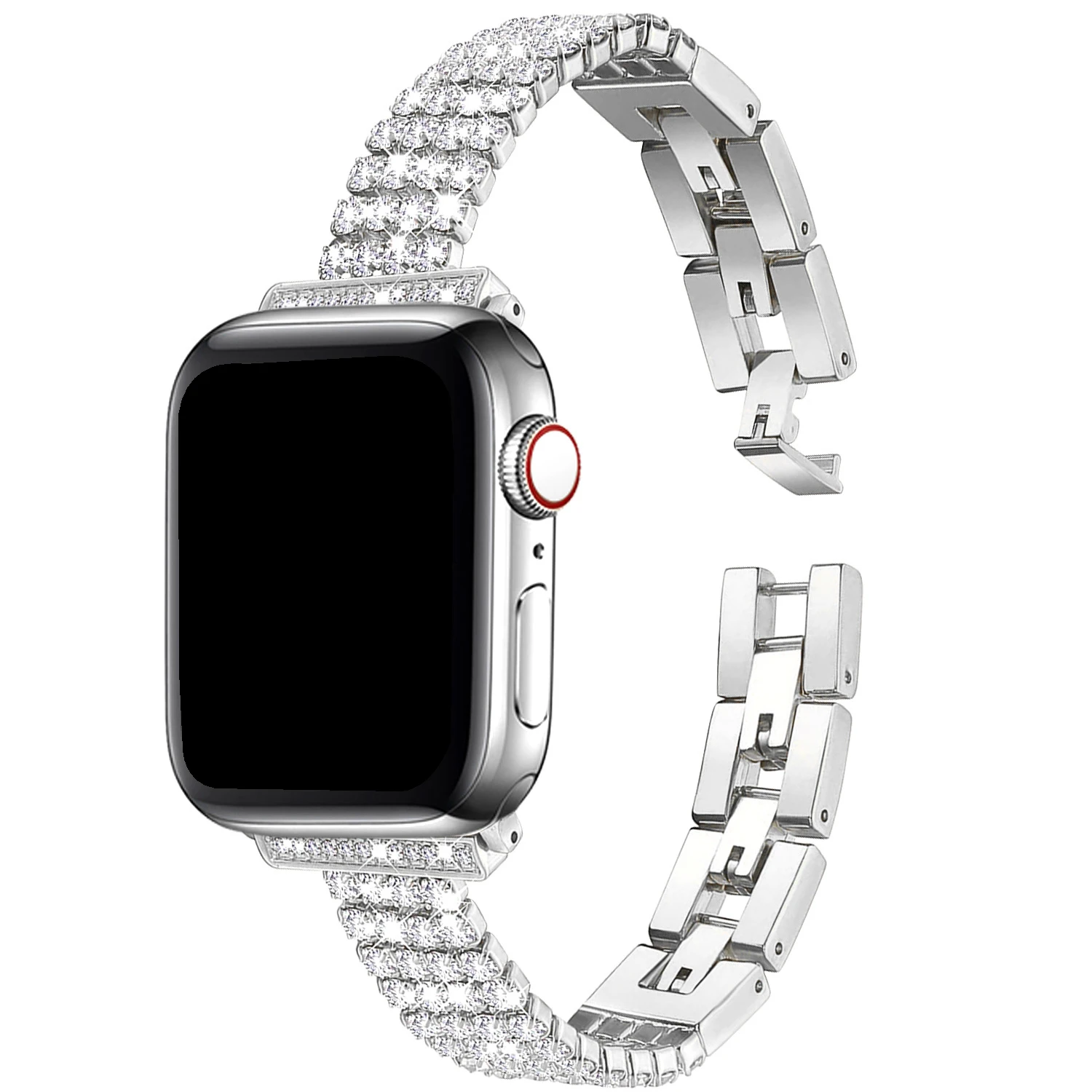 ラグジュアリーステンレススチール Apple Watch用バンド 
