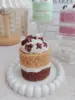 Two tone cake 7 * 9cm (200q) sea salt caramel pudding+chocolate