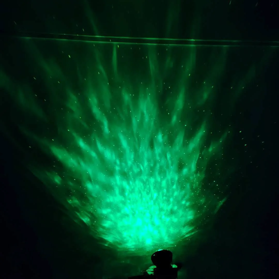 Kanlong  Remote Control Wave Sky Laser Music Speaker LED Star Baby Water Night Light Room Decoration