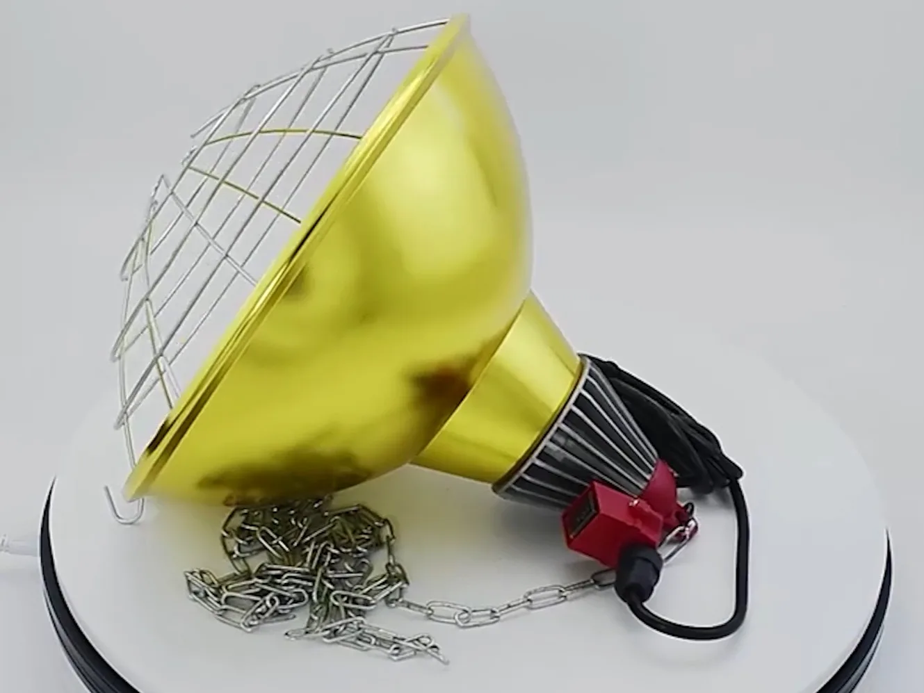 Finished Metal Light Reflector Ceiling Lamp Cover Piglet Farm Livestock