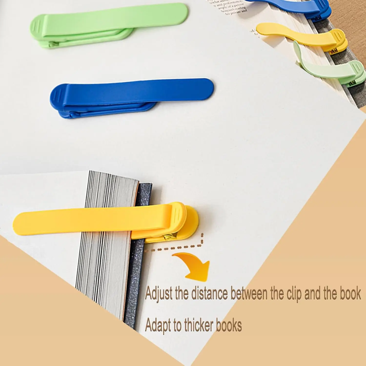 2024 3pcs/set Silicone Smart Bookmark Book Accessories for Reading Lovers  Readers Automatically Follow You to Turn Pages