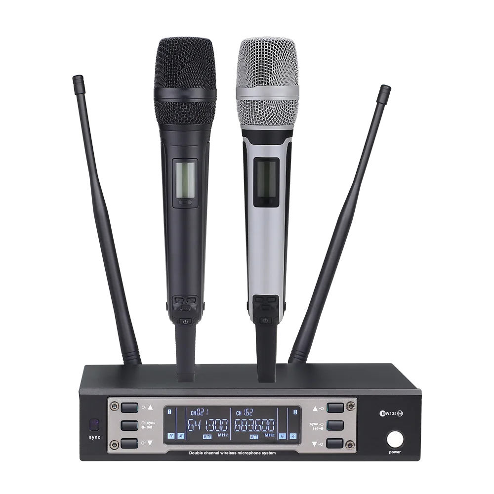 EW135G4 SKM9000 2 Channel Set System Dual Wireless Microphone Uhf Perform  For The Stage