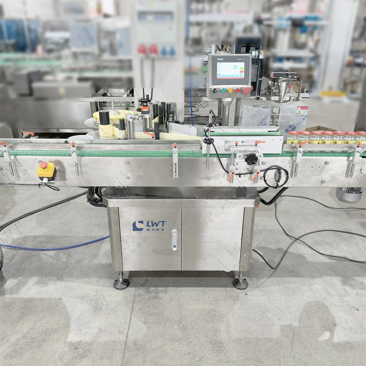 Automatic 8 Heads Paste Filling Machine for Mayonnaise Peanut Butter