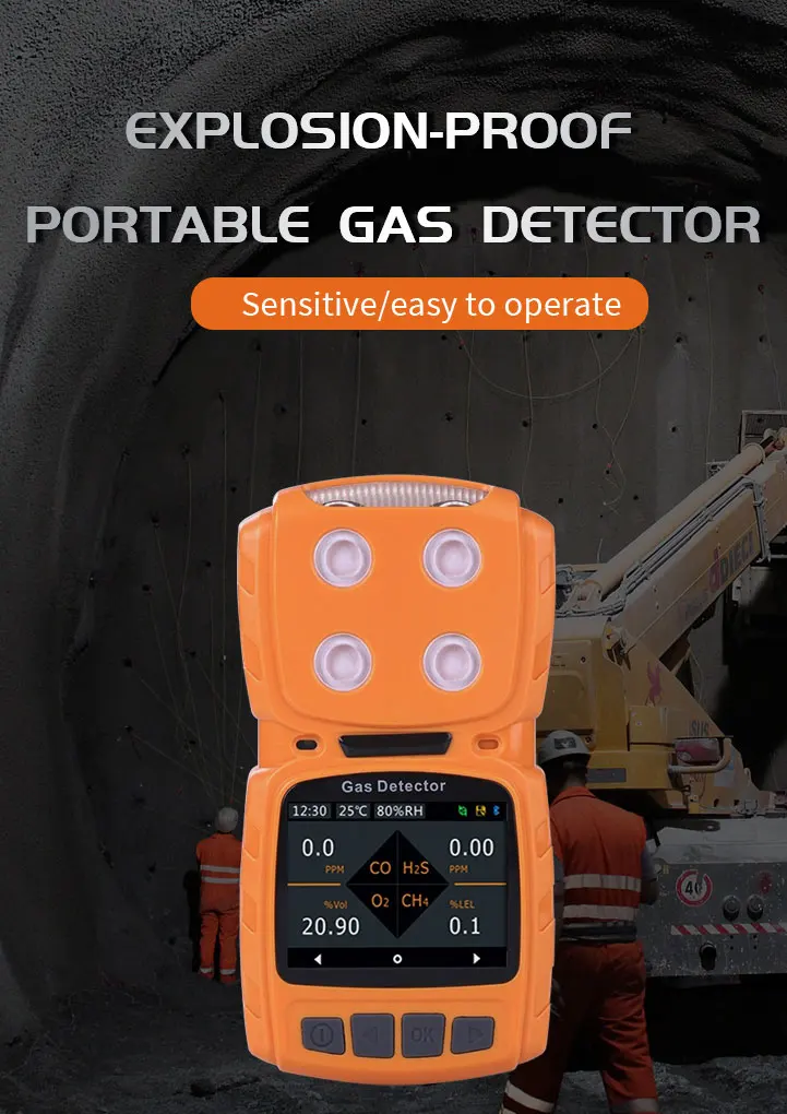 Gypex Dustproof And Explosion-proof Diffusion Portable Ms104k-h2 Gas ...